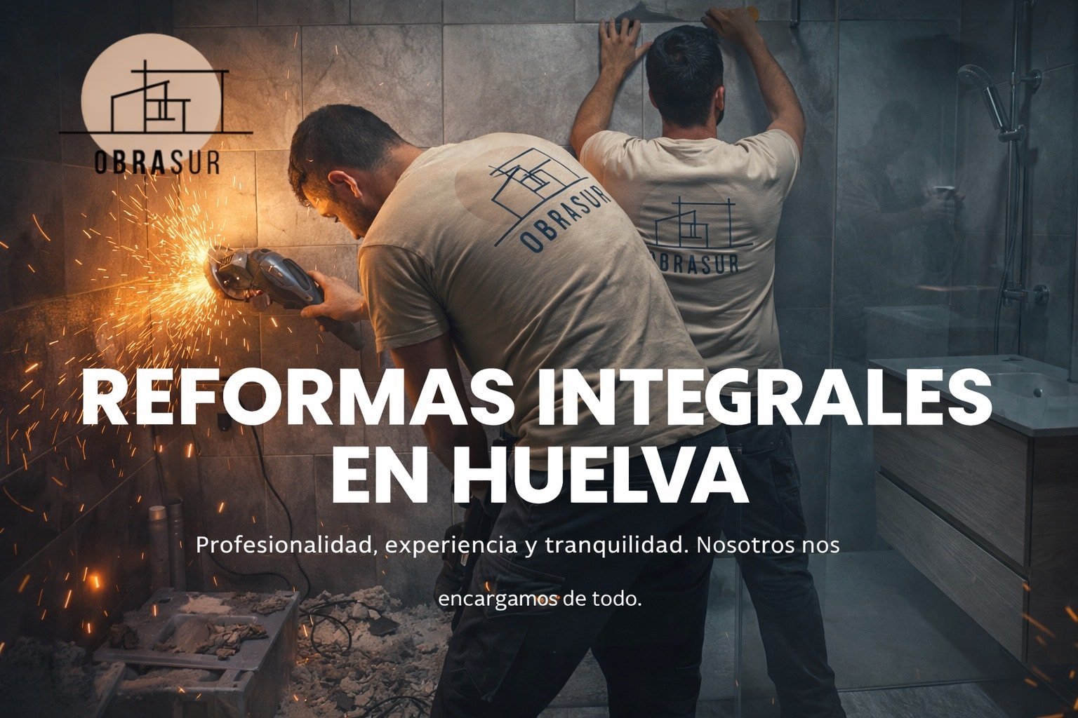 Web de Obrasur, reformas integrales en Huelva